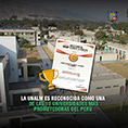 UNALM entre las 10 mejores Universidades