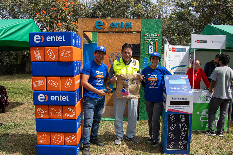 participación de Entel Perú 