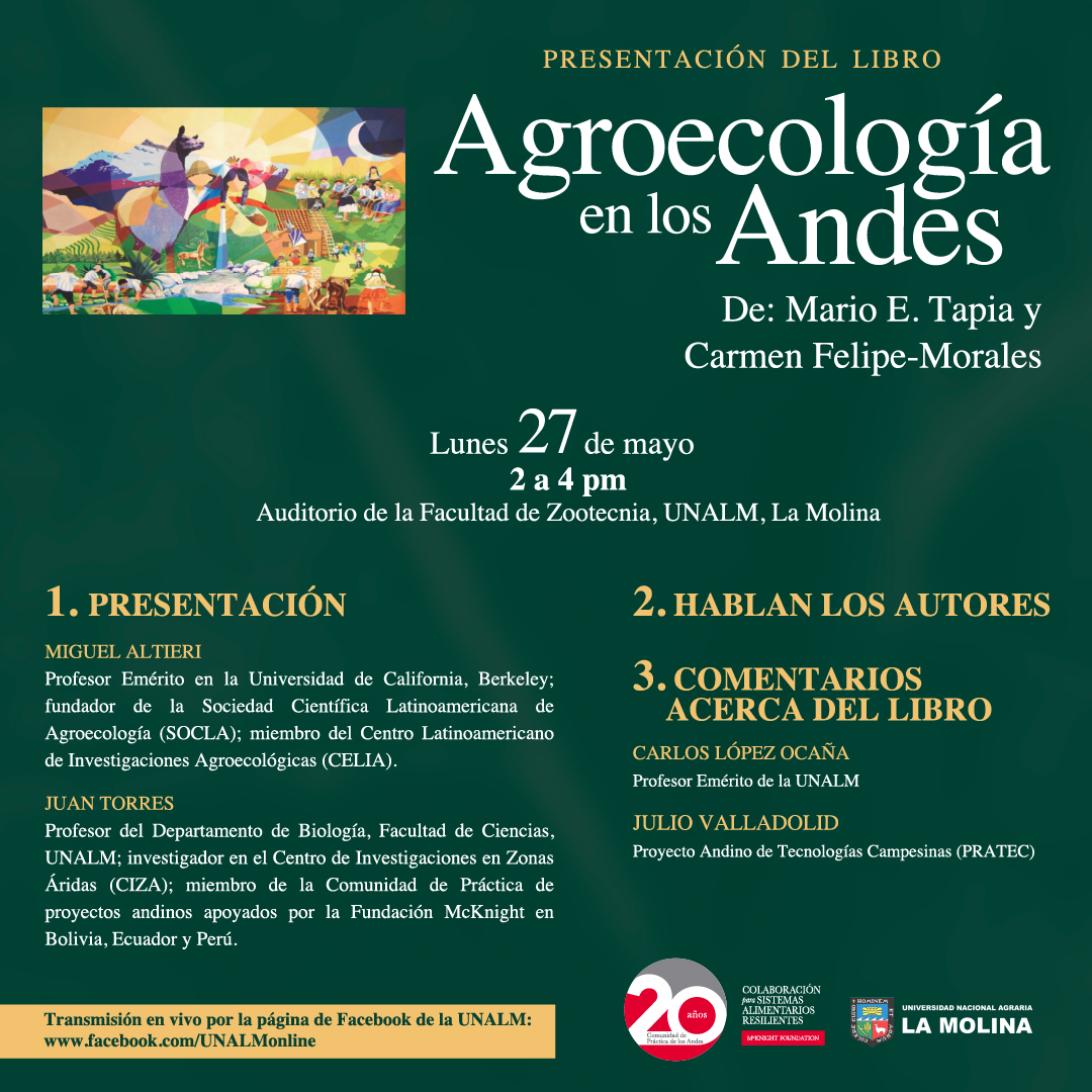 Libro Agroecología en los Andes