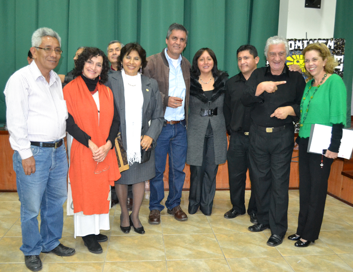 Comisión de Aniversario: Luis Carrillo, Ivonne Salazar y Milo Bozovich. 